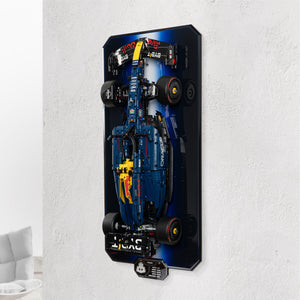 Wall Mounted Display Stand for LEGO® Technic Oracle Red Bull Racing RB20 F1 Car (42206)