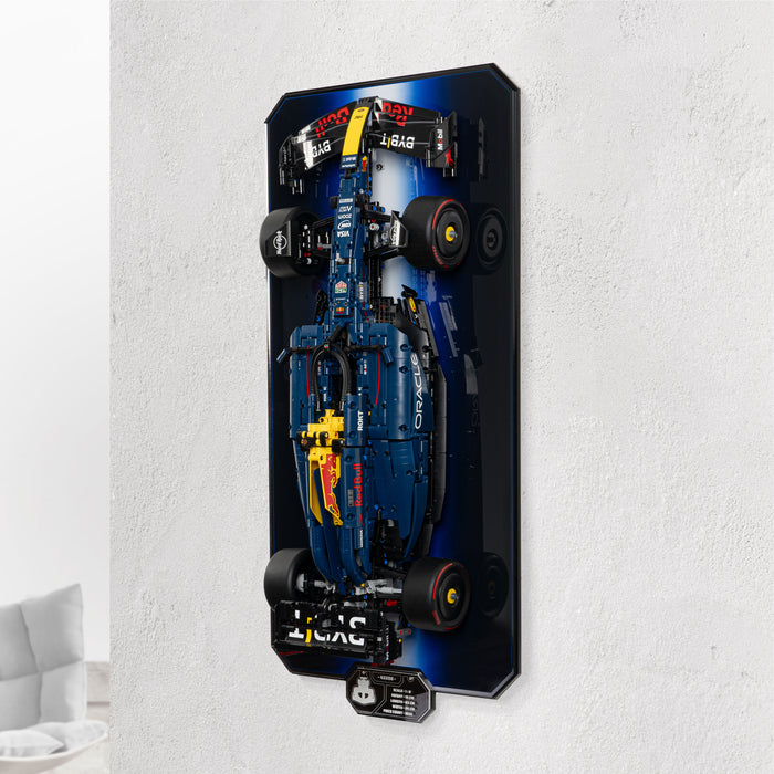 Wall Mounted Display Stand for LEGO® Technic Oracle Red Bull Racing RB20 F1 Car (42206)