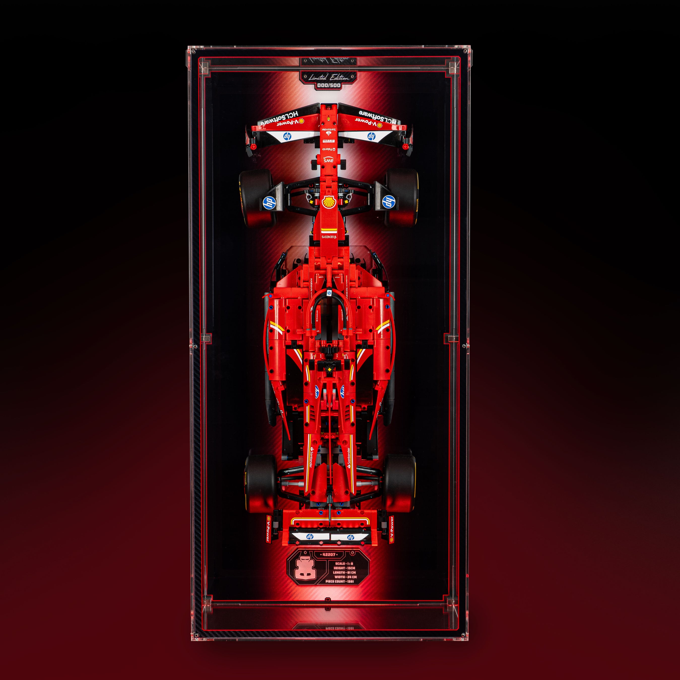 F1 Mini Display Case Display Cases for LEGO® F1® — Wicked Brick
