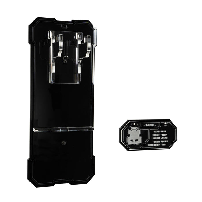 Wall Mounted Display Stand for LEGO® Technic Ferrari SF-24 F1 Car (42207)