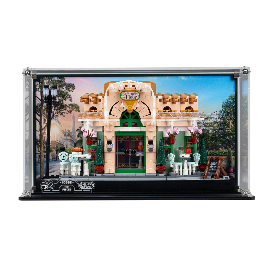 Display Case for LEGO Icons French Café 10362 — Wicked Brick
