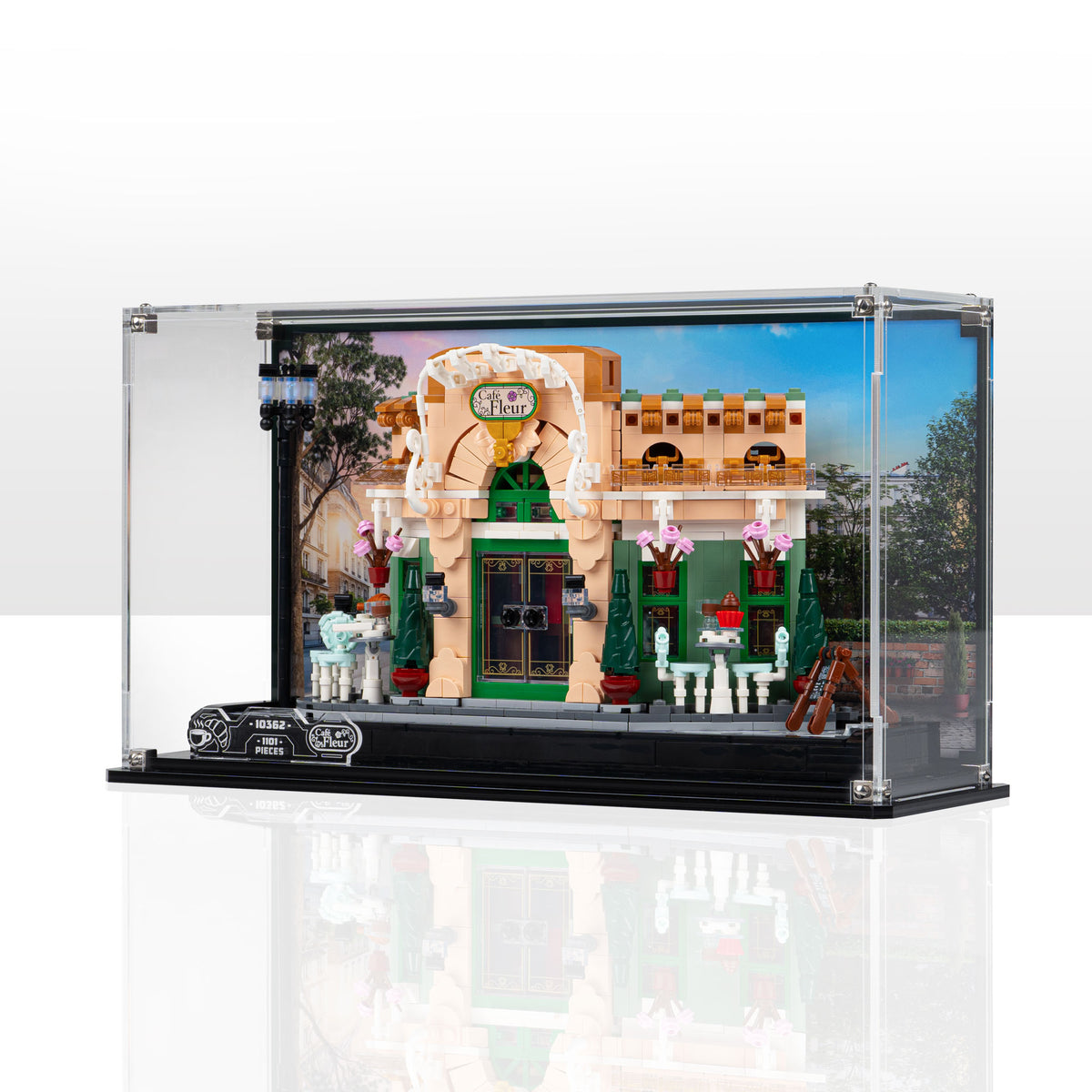 Display Case for LEGO® Icons: French Café (10362) — Wicked Brick