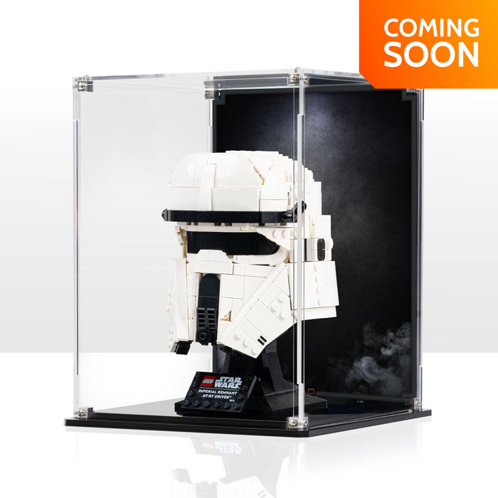 Display Case for LEGO® Star Wars™ Imperial Remnant AT-RT Driver™ Helmet (75458)