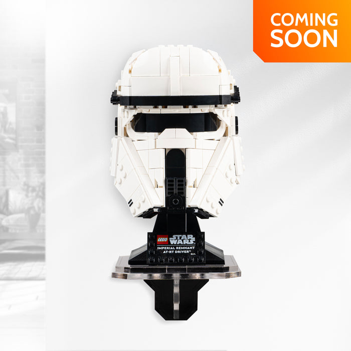 Wall Mounted Display for LEGO® Star Wars™ Imperial Remnant AT-RT Driver™ Helmet (75458)