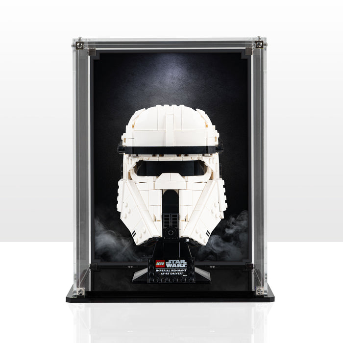 Display Case for LEGO® Star Wars™ Imperial Remnant AT-RT Driver™ Helmet (75458)