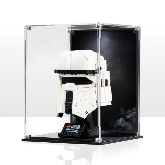 Display Case for LEGO® Star Wars™ Imperial Remnant AT-RT Driver™ Helmet (75458)
