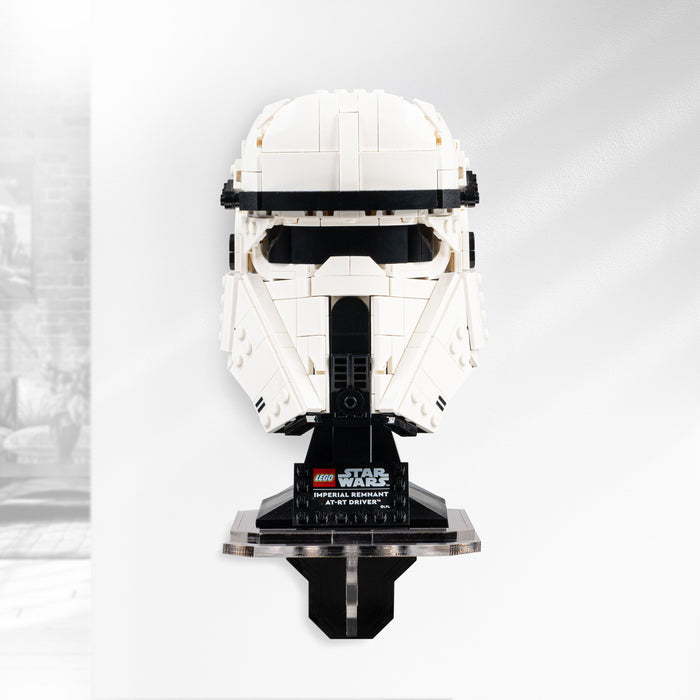 Wall Mounted Display for LEGO® Star Wars™ Imperial Remnant AT-RT Driver™ Helmet (75458)