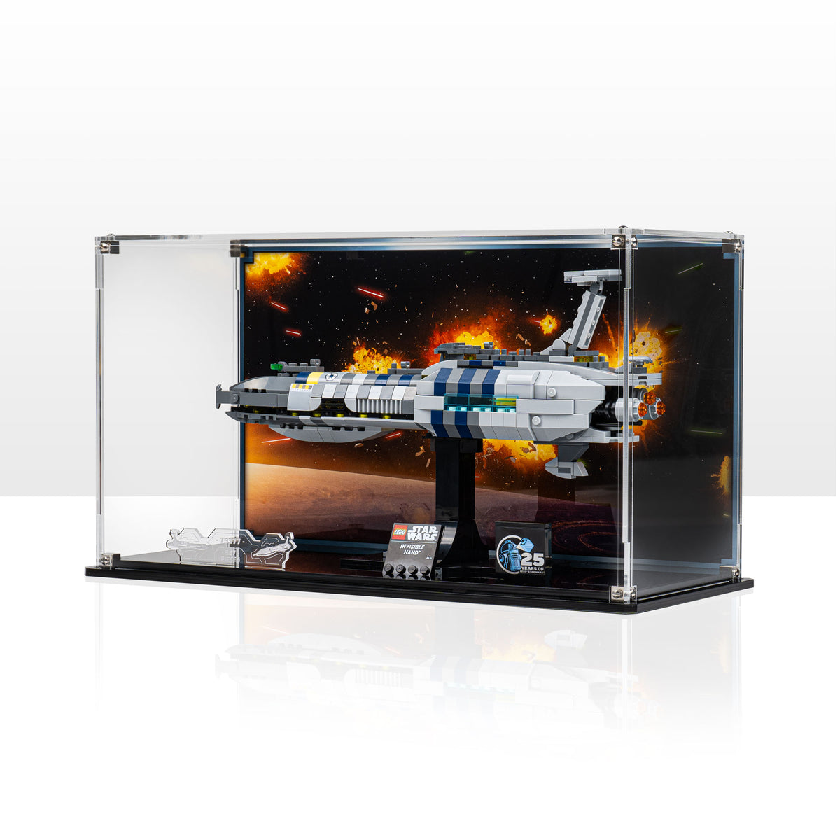 パナソニック　LED10個入り　1ケース　新品 Display Case for LEGO Star Wars Invisible Hand 75377 — Wicked Brick