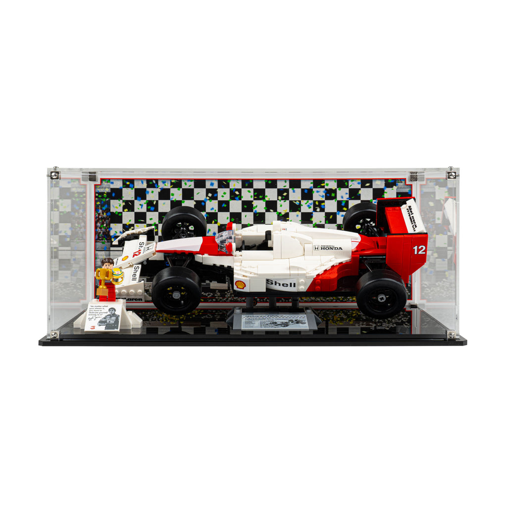 Display Case for LEGO Icons McLaren MP4/4 & Ayrton Senna (10330