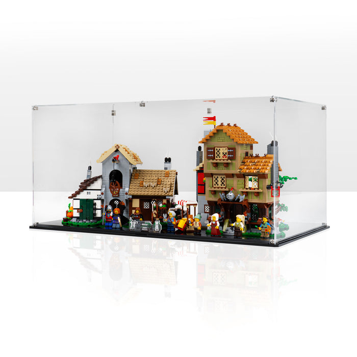 Display Case for LEGO® Icons Medieval Town Square (10332)