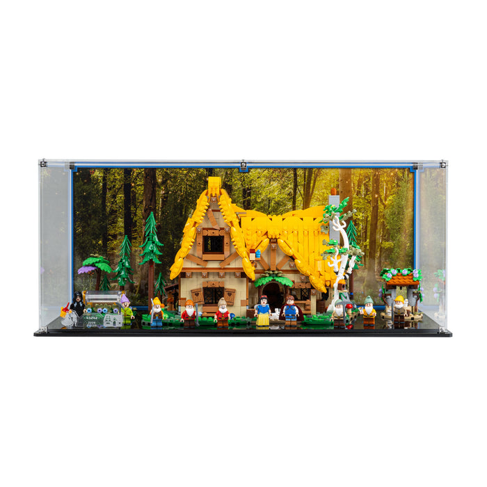 Display Case for LEGO® Snow White and the Seven Dwarfs' Cottage (43242)