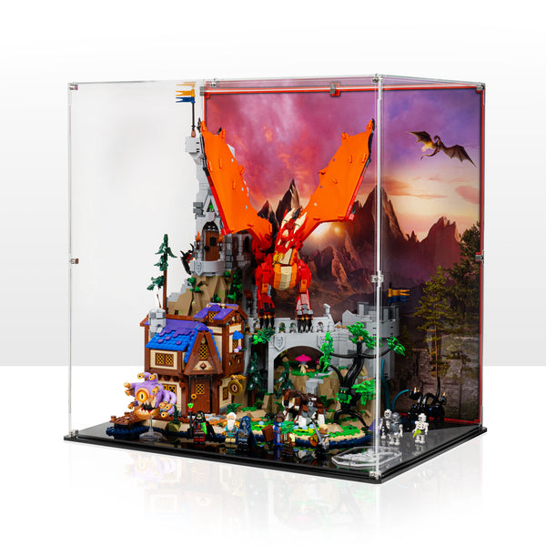 Display Case for LEGO Dungeons & Dragons 21348 — Wicked Brick
