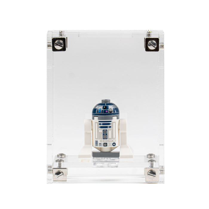 Clear Modular Display Case for LEGO® Minifigure — Wicked Brick