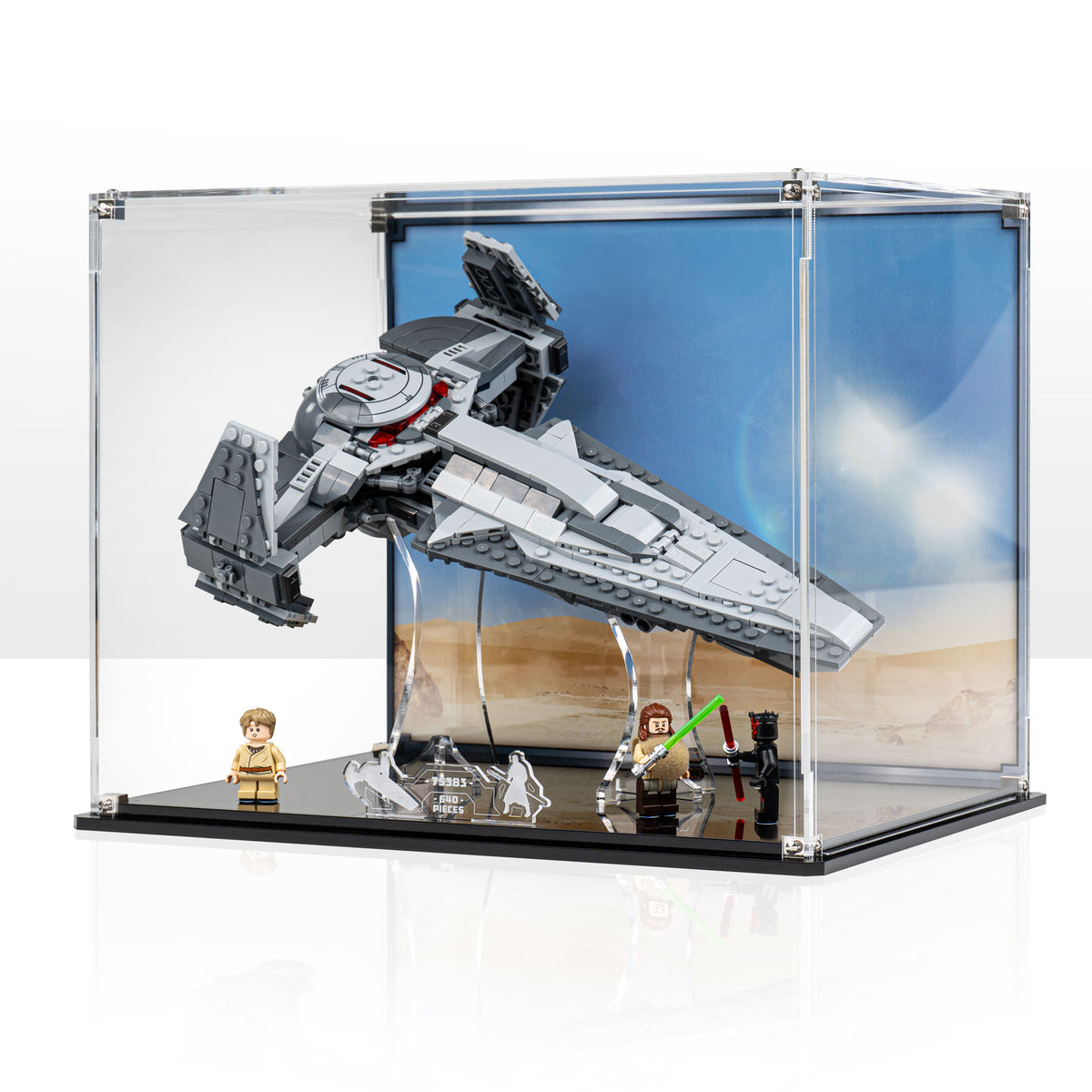 Display Case for LEGO Star Wars Darth Maul's Sith Infiltrator