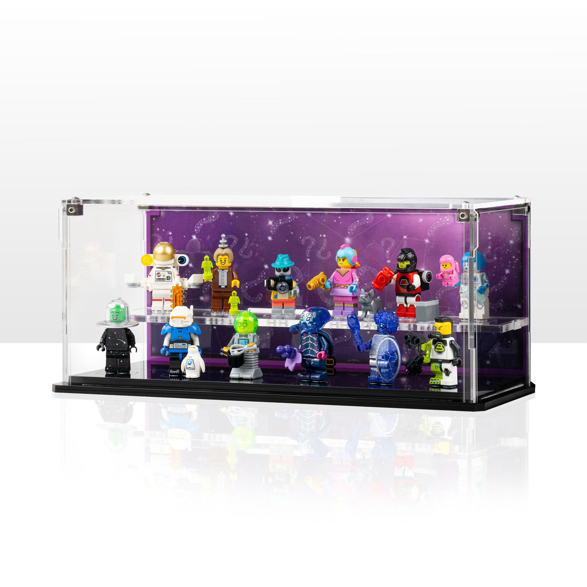 Display Case for LEGO® Space Minifigures Series 26 (71046)