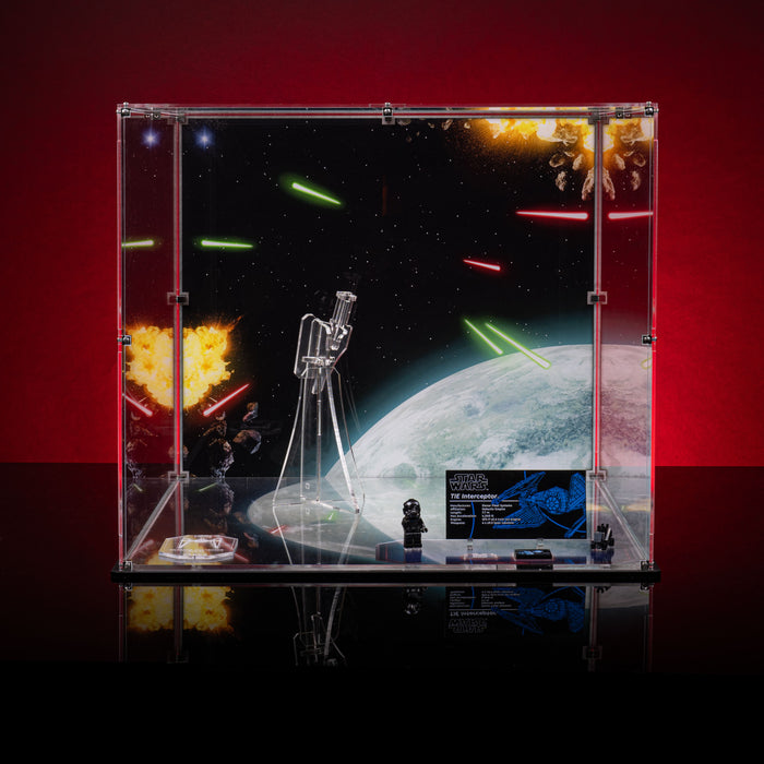 Limited Edition Display Case for LEGO® Star Wars TIE Interceptor™ (75382)