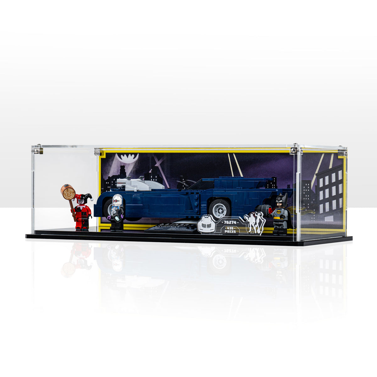 アクセサリーケース Display Case for LEGO Batman Batmobile Harley Quinn Mr. Freeze