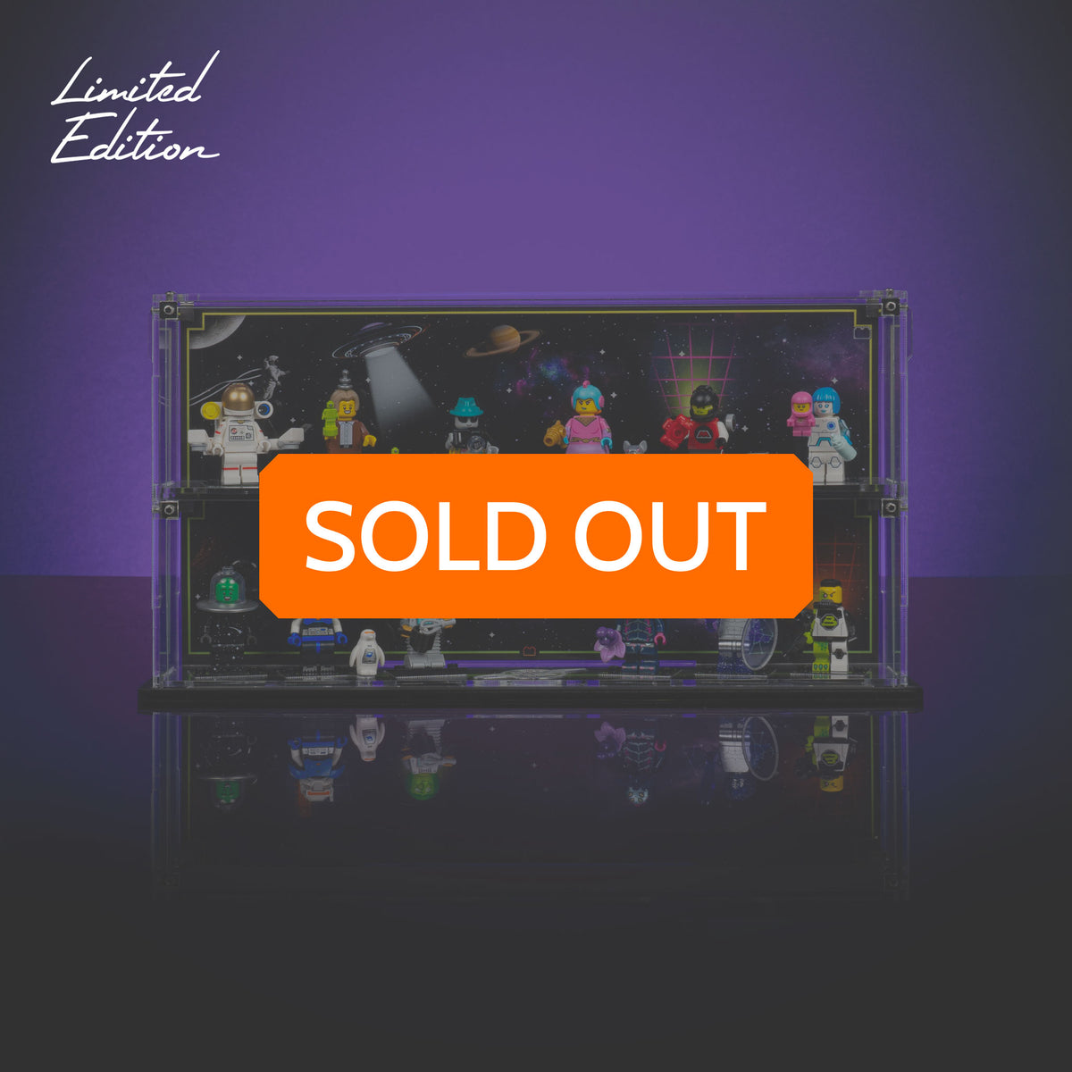 Limited Edition Display Case for LEGO® Space Minifigures Series 26