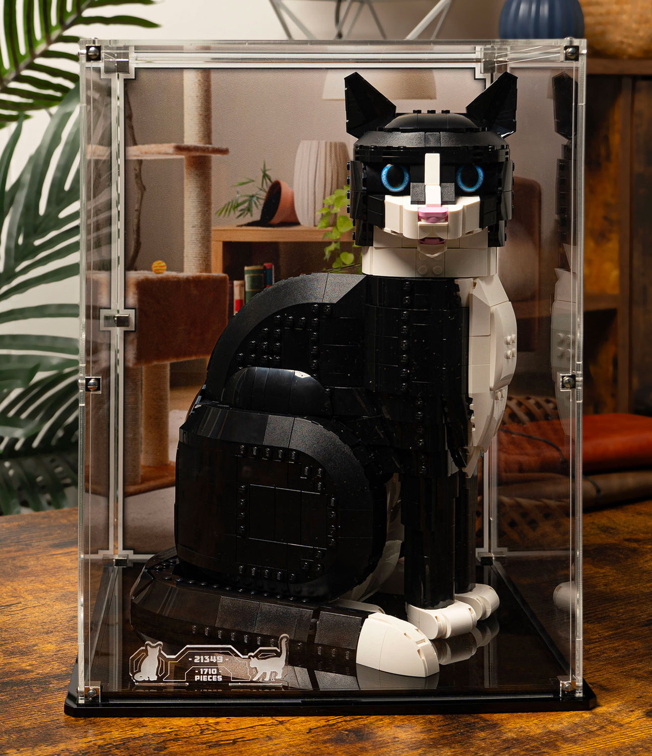 Display Case for LEGO Tuxedo Cat 21349 — Wicked Brick