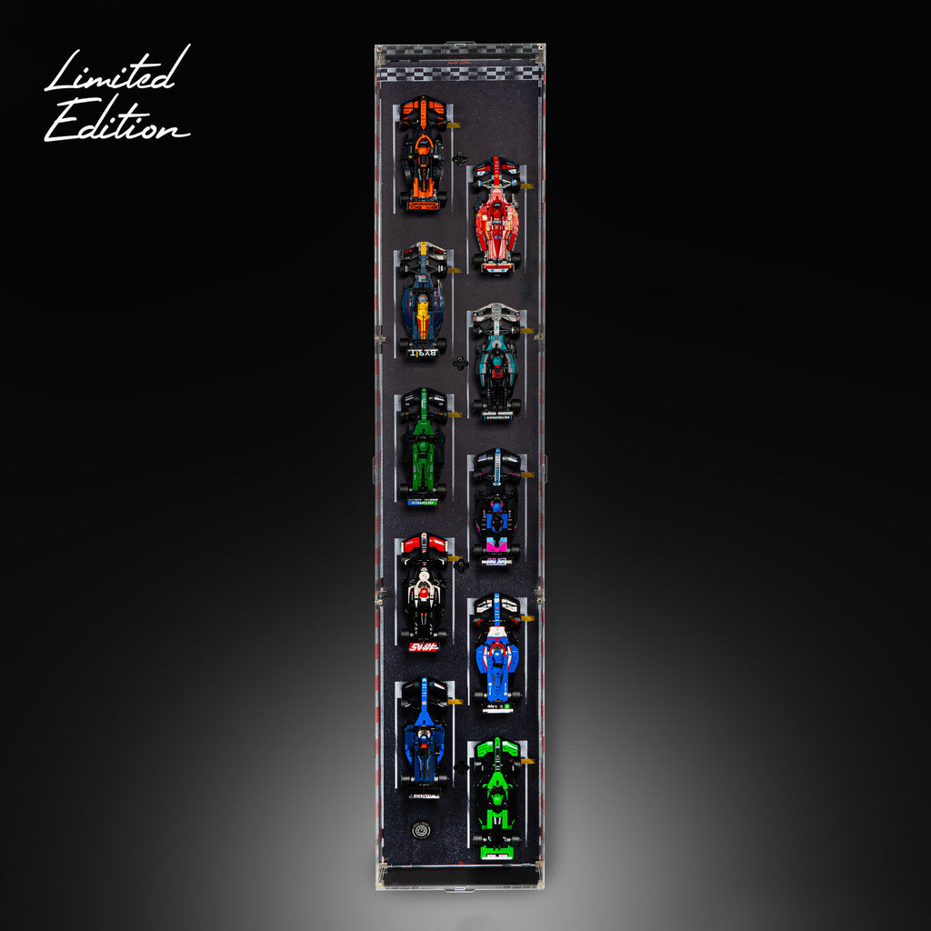 F1 Mini Display Case Display Cases for LEGO® F1® — Wicked Brick