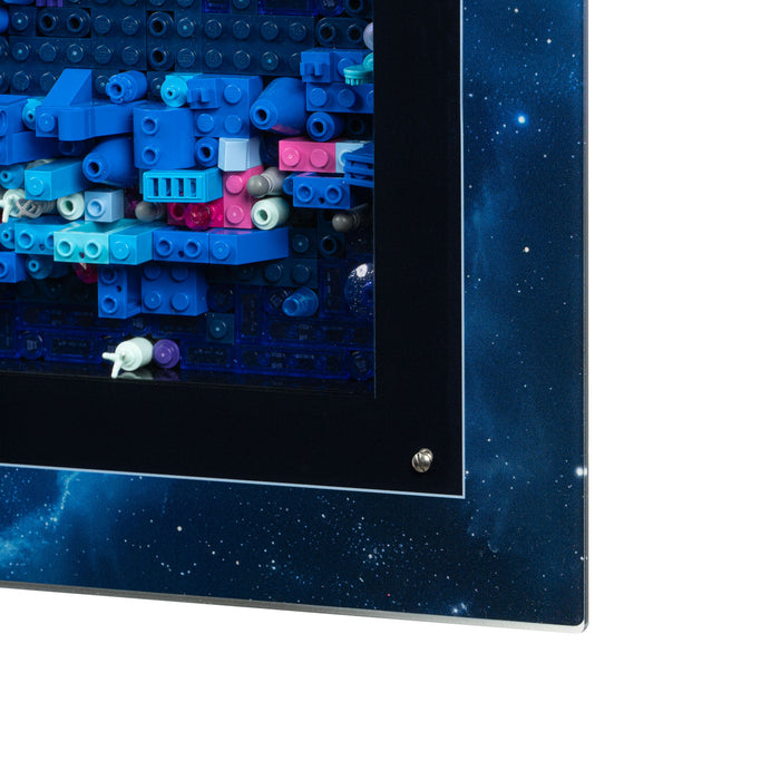 Wall Mounted Display Case for LEGO® Art: The Milky Way Galaxy (31212)