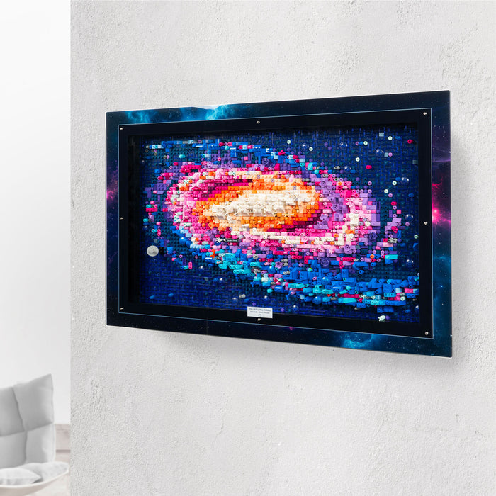 Wall Mounted Display Case for LEGO® Art: The Milky Way Galaxy (31212)