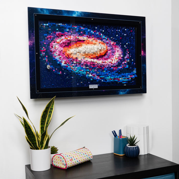 Wall Mounted Display Case for LEGO® Art: The Milky Way Galaxy (31212)