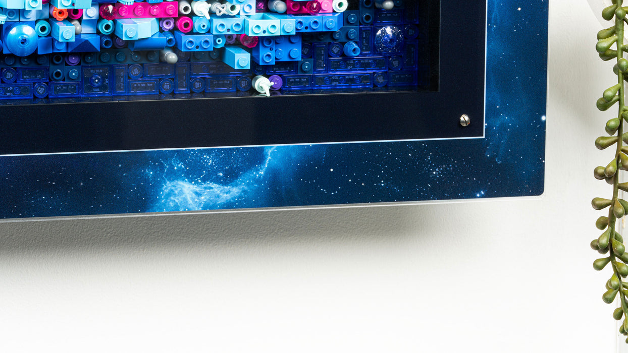 Wall Mounted Display Case for LEGO® Art: The Milky Way Galaxy (31212)