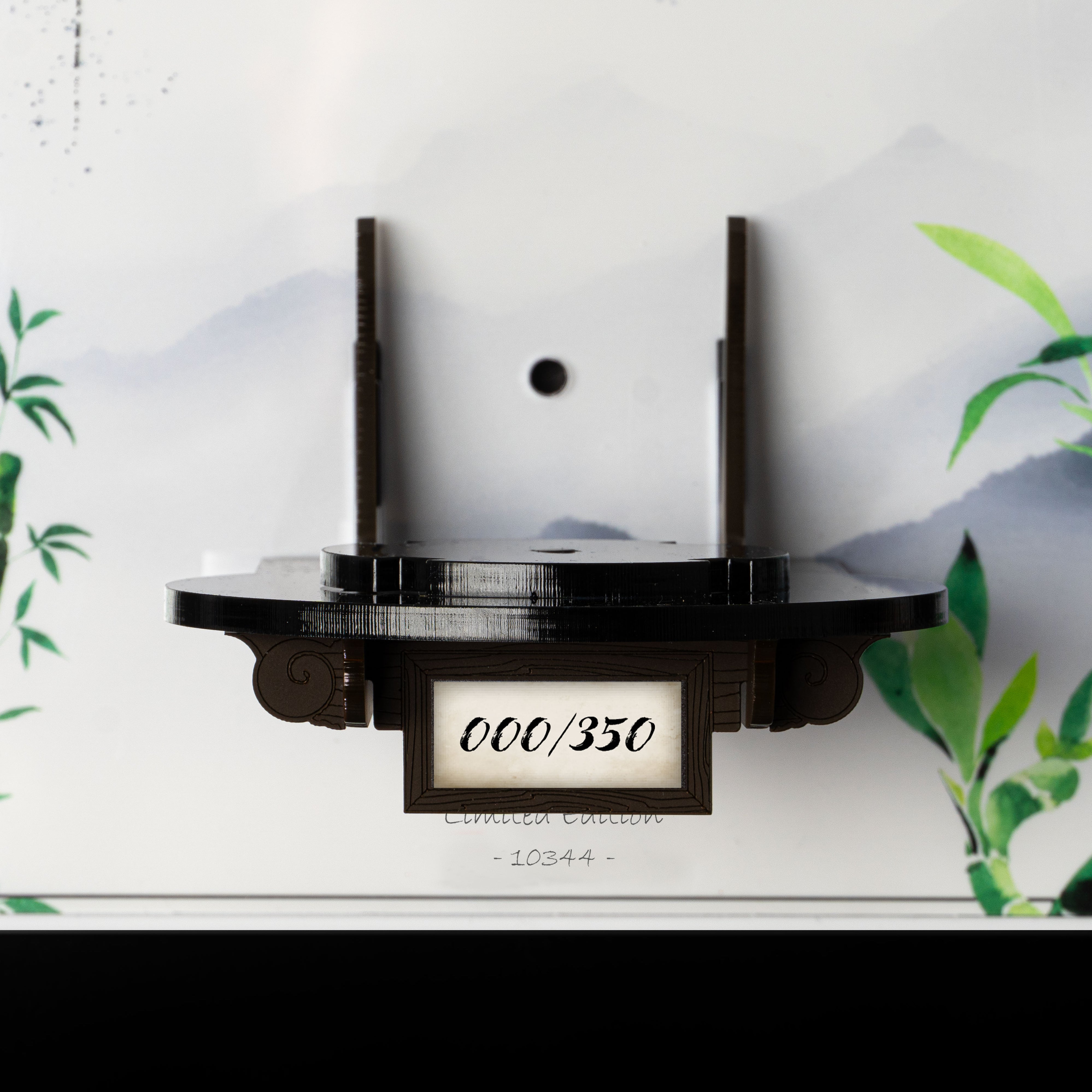 Wall Mounted Display Stand for LEGO Botanicals Lucky Bamboo 10344 ...