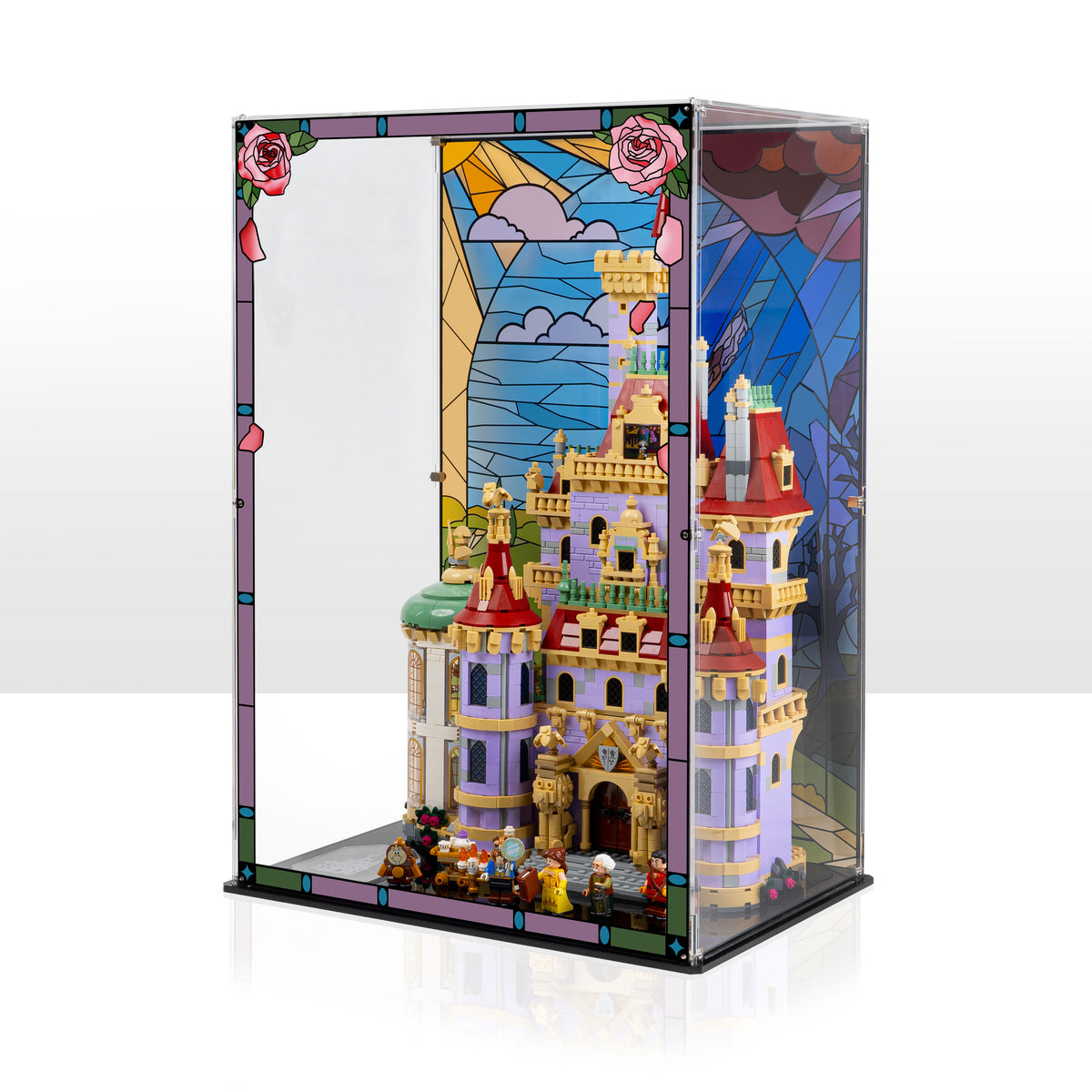 Display Case for LEGO® Disney Beauty and the Beast Castle (43263