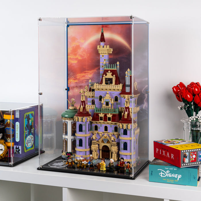 Display Case for LEGO® Disney Beauty and the Beast Castle (43263