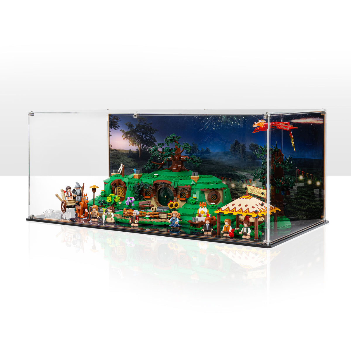 Display Case for LEGO® Icons: Lord of the Rings The Shire™ (10354