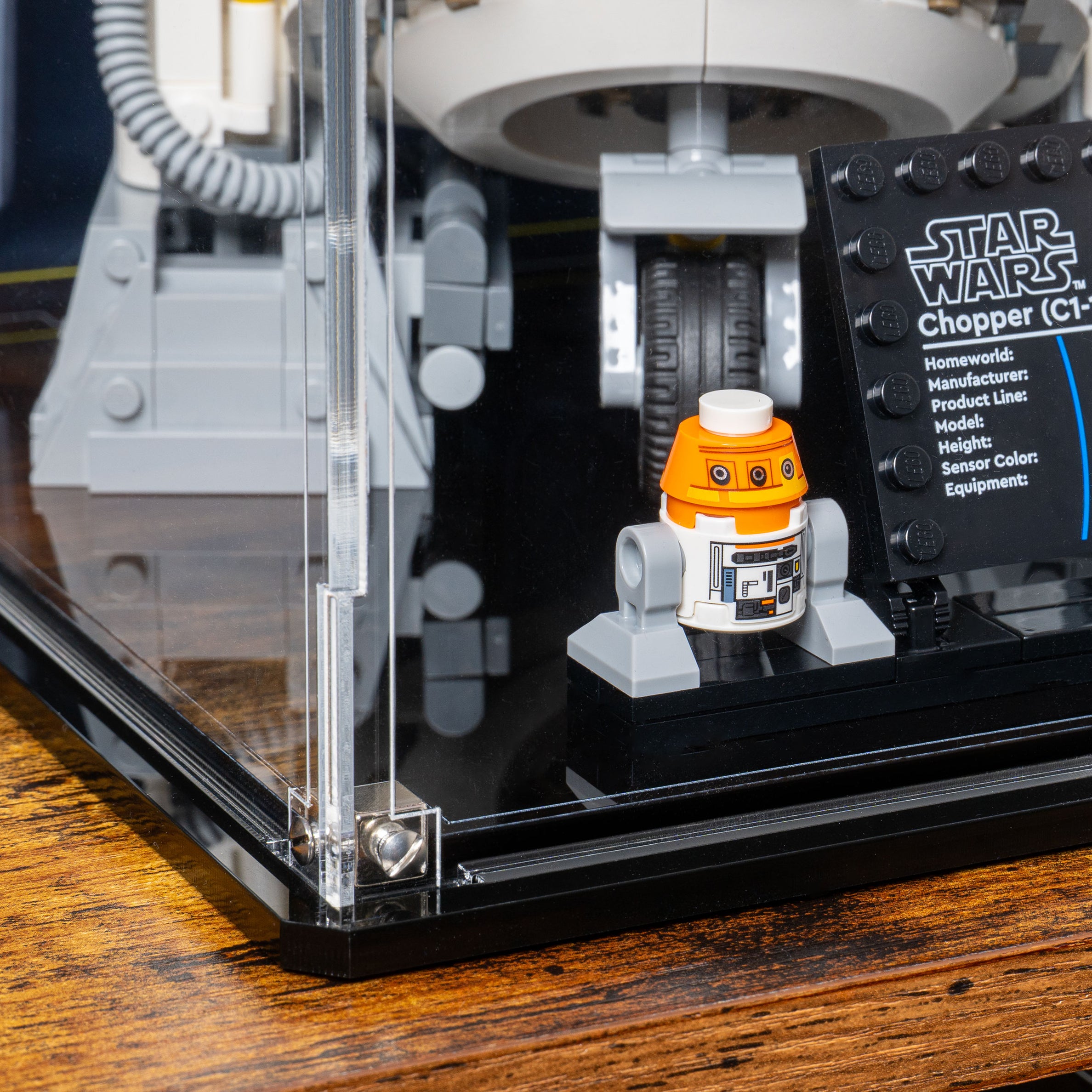 Display Case for LEGO Star Wars Chopper C1-10P Astromech Droid 75416 ...