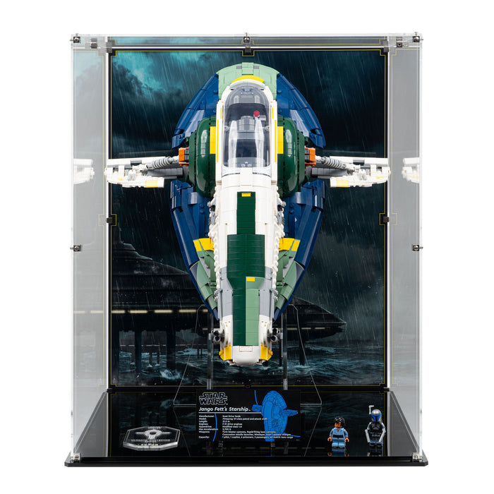 Display Case for LEGO® Star Wars: Jango Fett's Firespray-Class Starship (75409)