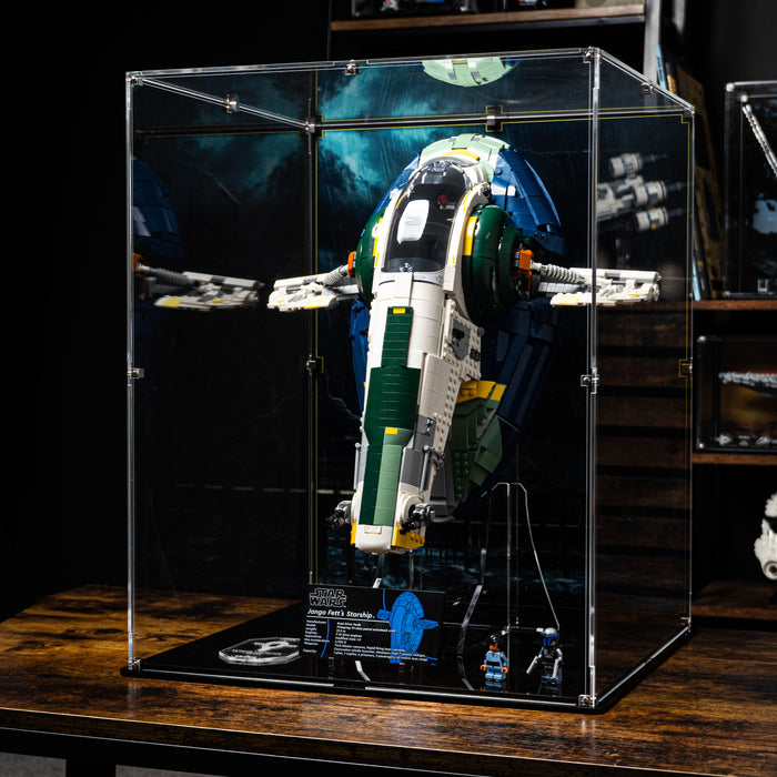 Display Case for LEGO® Star Wars: Jango Fett's Firespray-Class Starship (75409)