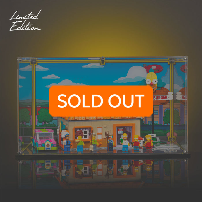 Limited Edition Display Case for LEGO® The Simpsons™: Krusty Burger (10352)
