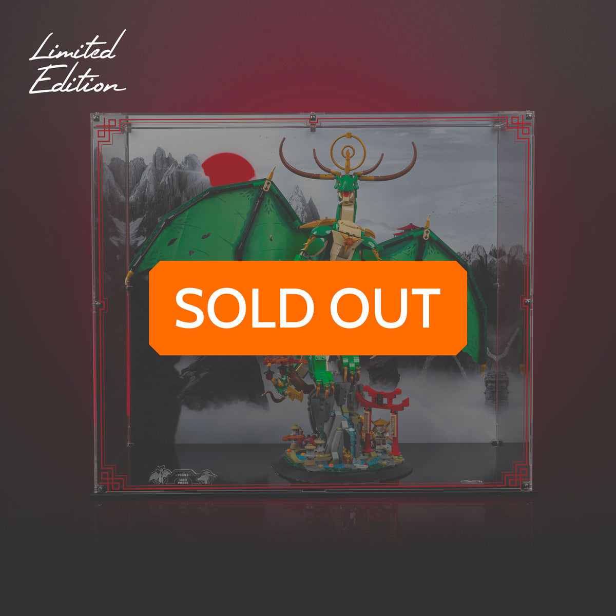 Limited Edition Display Case for LEGO® Ninjago®: The Guardian