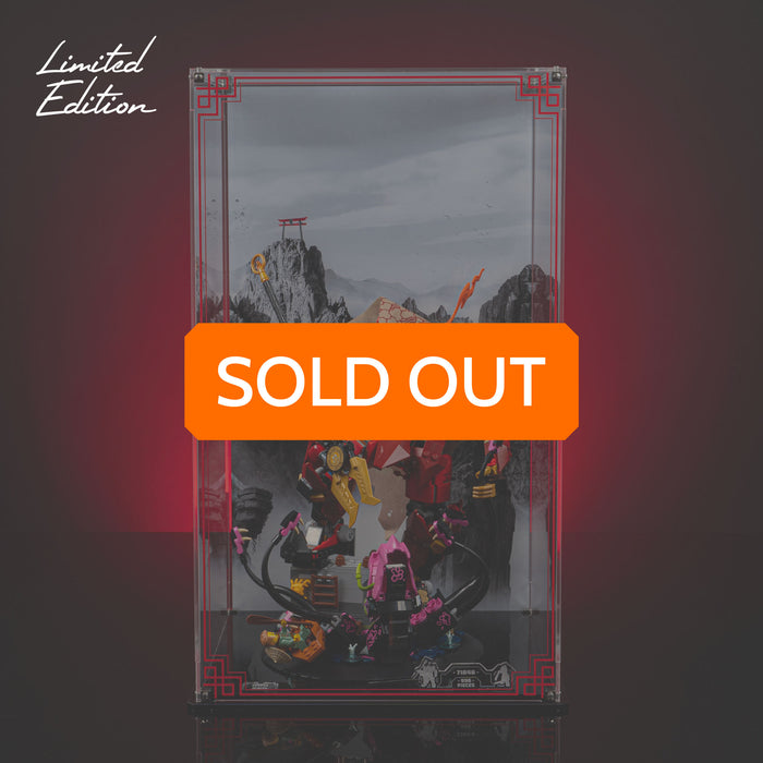 Limited Edition Display Case for LEGO® Ninjago®: The Fire Knight Mech (71846)