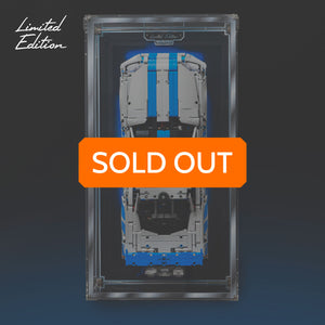 Limited Edition Wall Mounted Display Case for LEGO® Technic: 2 Fast 2 Furious Nissan Skyline GT-R (R34) Car (42210)