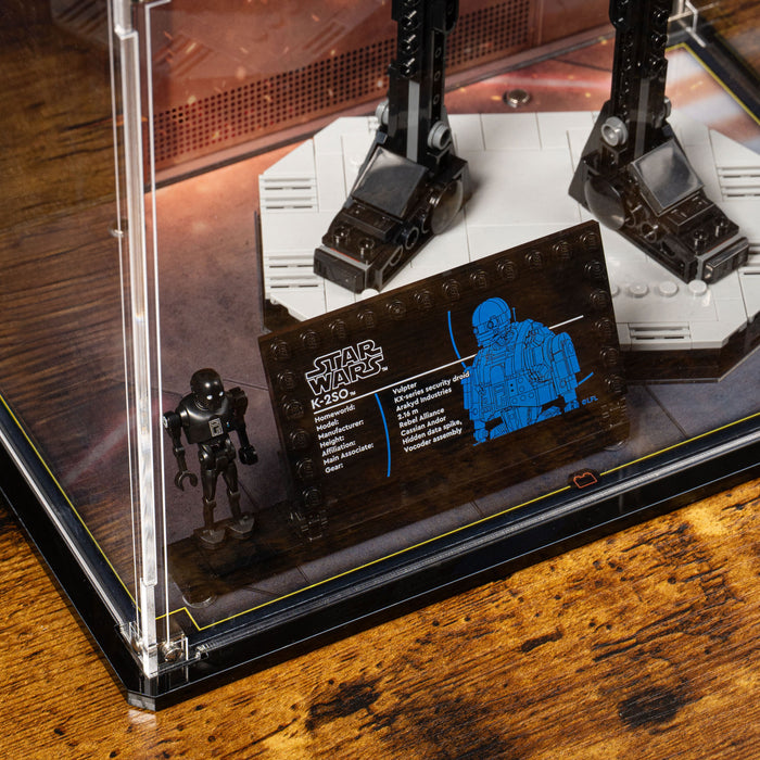Display Case for LEGO® Star Wars™ K-2SO™ Security Droid (75434)