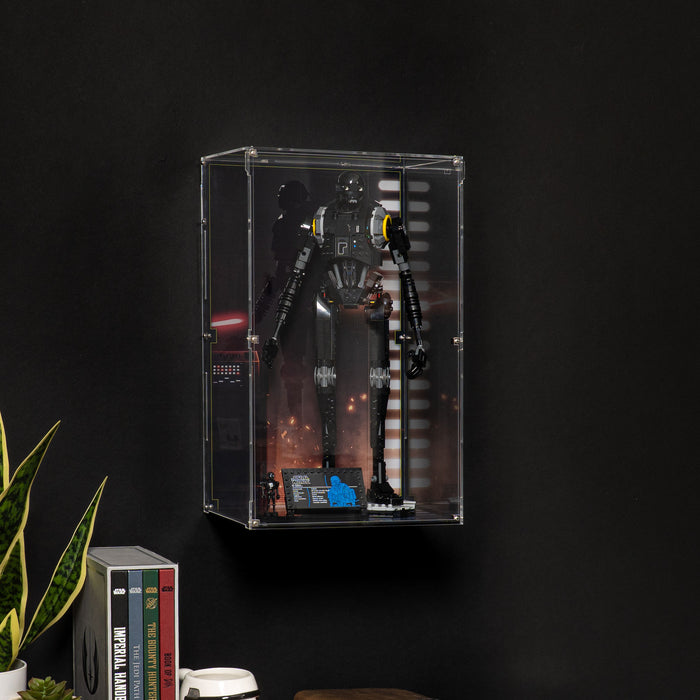 Wall Mounted Display Case for LEGO® Star Wars: K-2SO (75434)