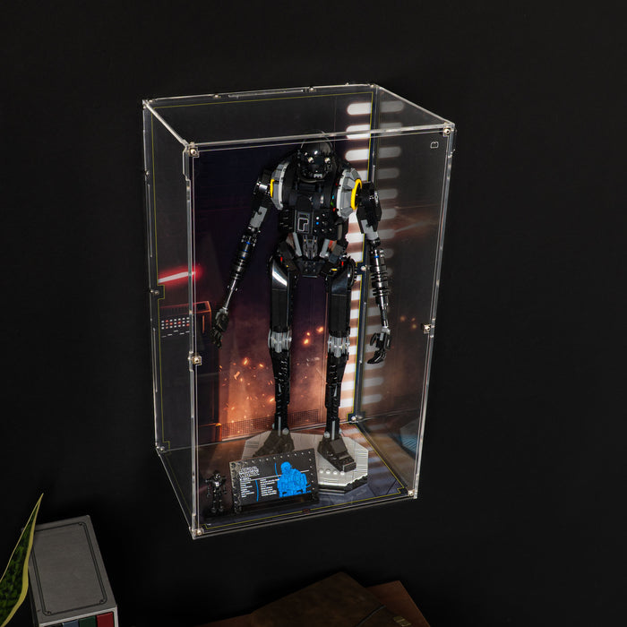 Wall Mounted Display Case for LEGO® Star Wars: K-2SO (75434)