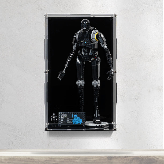 Wall Mounted Display Case for LEGO® Star Wars: K-2SO (75434)