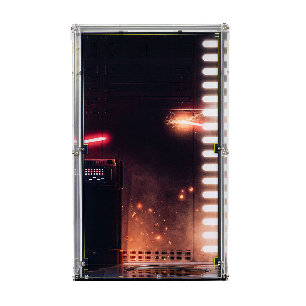 Wall Mounted Display Case for LEGO Star Wars K-2SO 75434 — Wicked