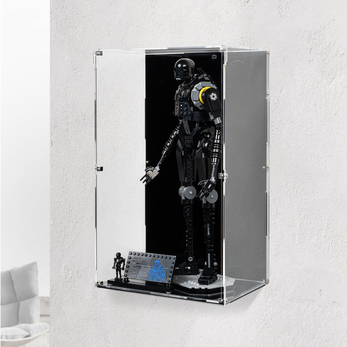 Wall Mounted Display Case for LEGO® Star Wars: K-2SO (75434)