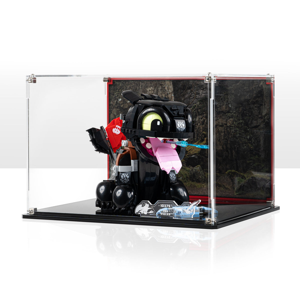 Display Case for LEGO® Icons: How To Train Your Dragon - Toothless