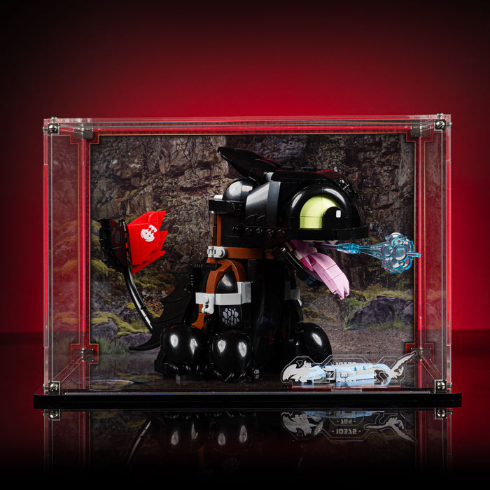 Limited Edition Display Case for LEGO® Icons: How to Train Your Dragon: Toothless (10375)