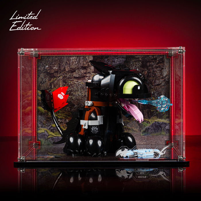Limited Edition Display Case for LEGO® Icons: How to Train Your Dragon: Toothless (10375)