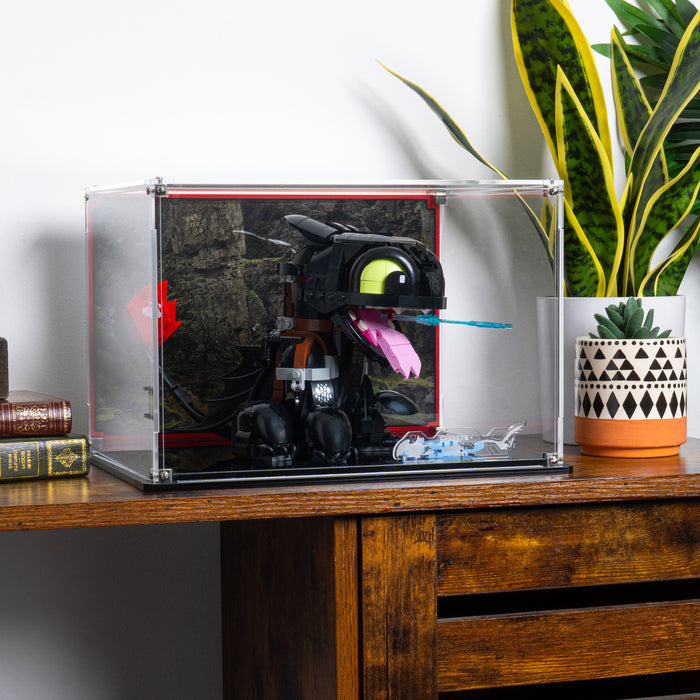 Display Case for LEGO® Icons: How To Train Your Dragon - Toothless (10375)