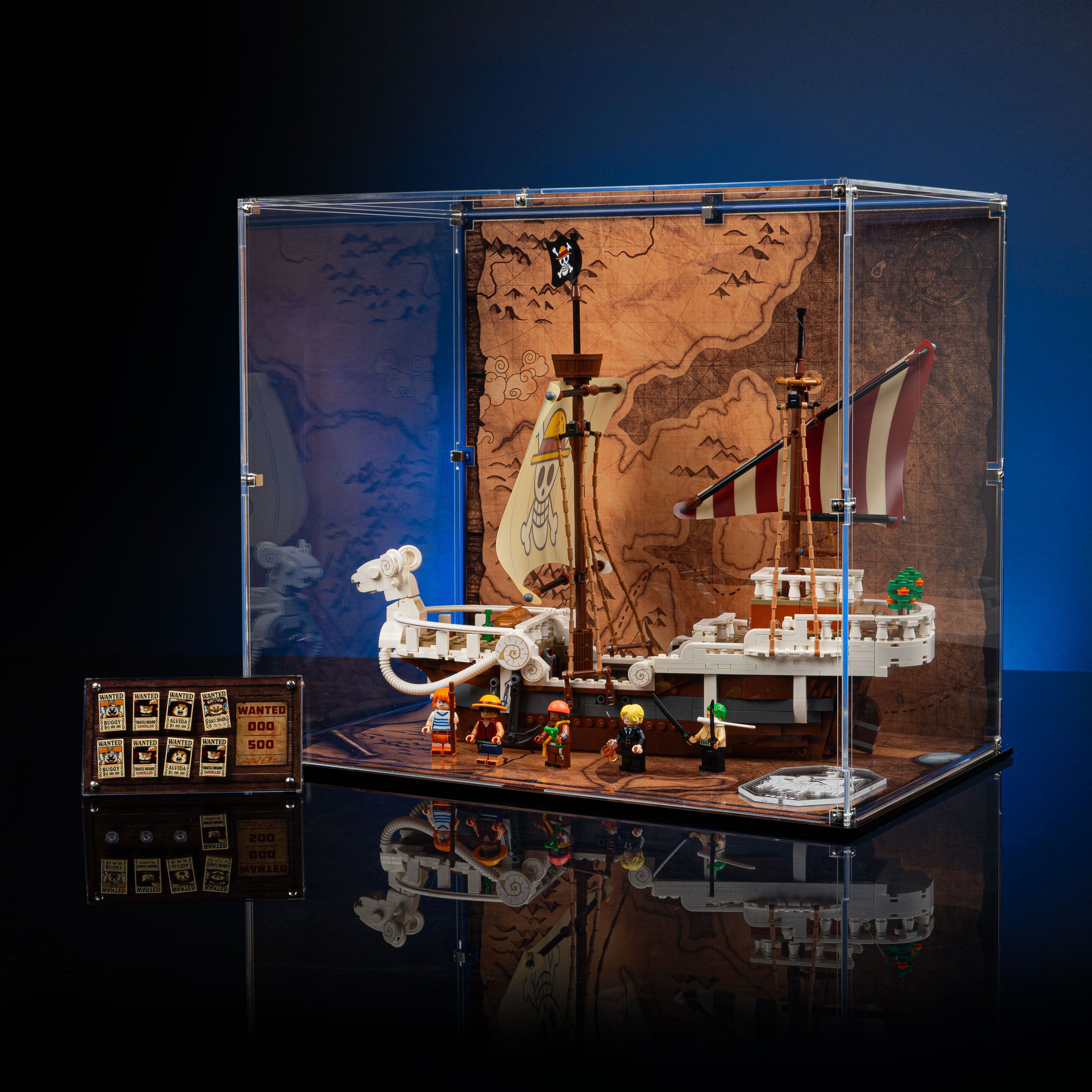 Limited Edition Display Case for LEGO® One Piece: The Going Merry Pira ...
